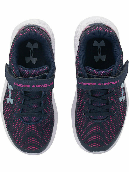 Pursuit 2 Αθλητικά Παιδικά Παπούτσια Running με Σκρατς Navy Μπλε