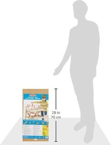 Melissa & Doug Παιδικός Πάγκος από Ξύλο για 3+ Ετών
