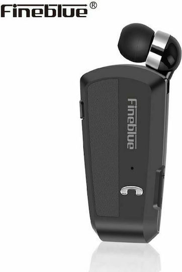Fineblue F990 In-ear Bluetooth Handsfree Ακουστικό Πέτου Μαύρο