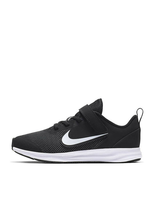 Downshifter Downshifter 9 Kids Sports Shoes Running with Hoop & Loop Closure Black / White / Anthracite
