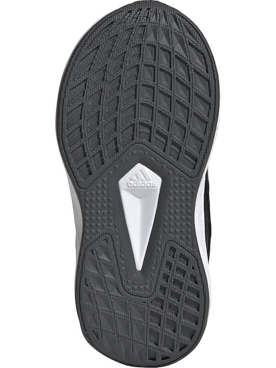 Duramo Duramo SL I Kids Sports Shoes Running with Hoop & Loop Closure Core Black / Halo Silver / Solar Red