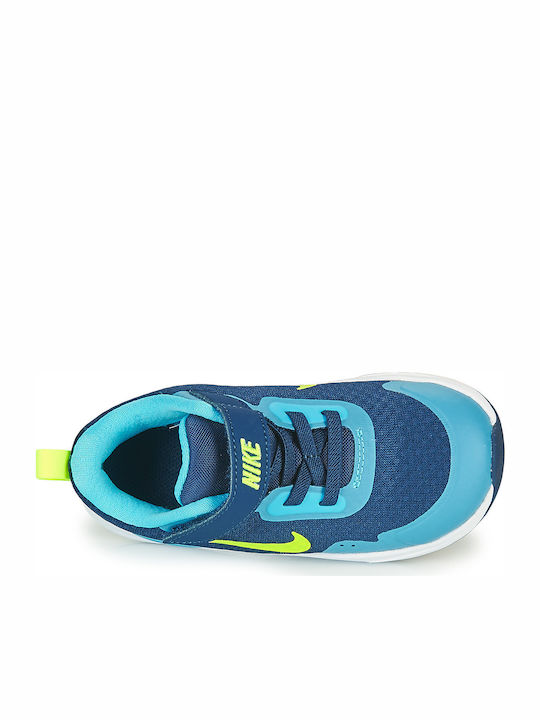 Wearallday Tdv Kids Sports Shoes Running with Hoop & Loop Closure Blue