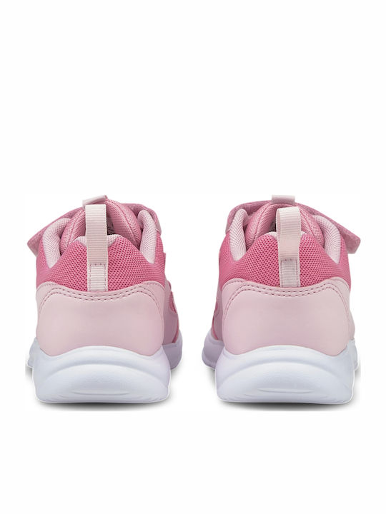 Fun Racer Ac Ps Preschool Kids Sports Shoes Running with Hoop & Loop Closure Pink