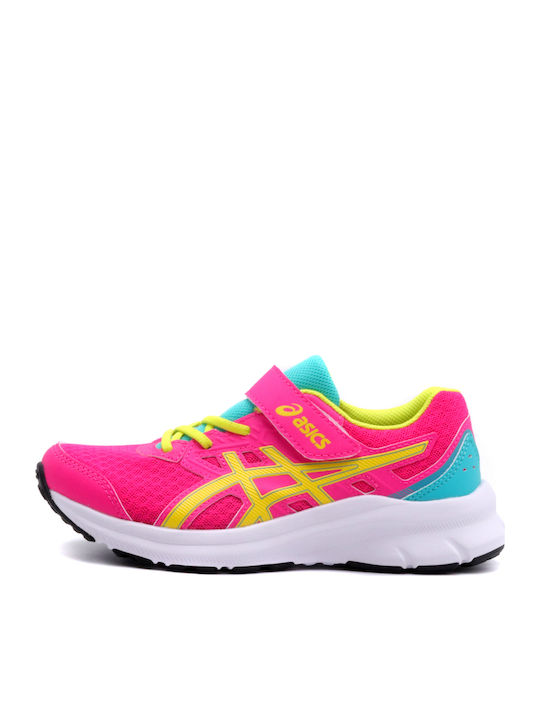 Jolt 3 Kids Sports Shoes Running with Hoop & Loop Closure Fuchsia