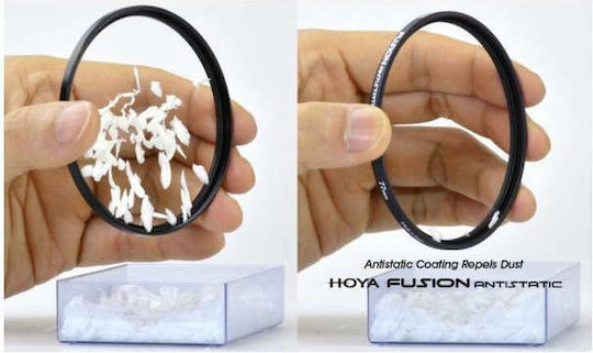 Hoya Fusion Antistatic Lens Filter CPL Diameter 49mm with MC Coating for Photography Lenses