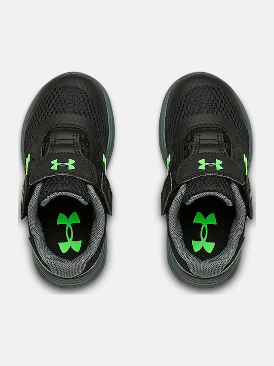 Surge 2 AC Αθλητικά Παιδικά Παπούτσια Running με Σκρατς Μαύρα