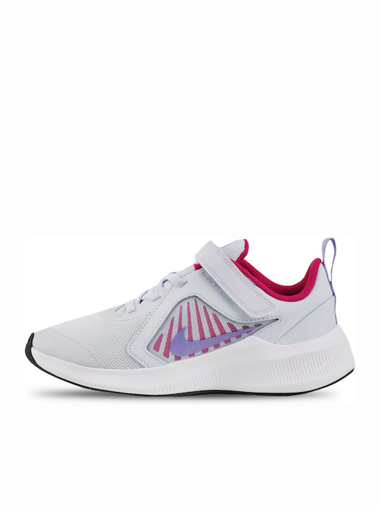 Downshifter Downshifter 10 Kids Sports Shoes Running with Hoop & Loop Closure Light Blue