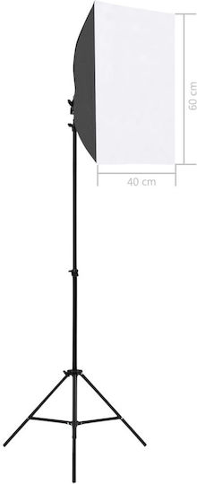 vidaXL Lighting Kit with Tripod