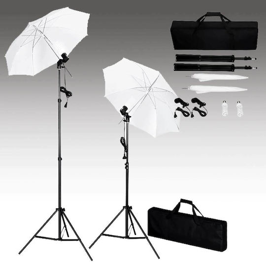 vidaXL Kit Fotobeleuchtungsset 100W Mit Stativ