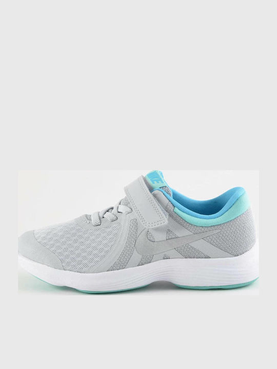 Revolution Revolution 4 PS Kids Sports Shoes Running with Hoop & Loop Closure Gray
