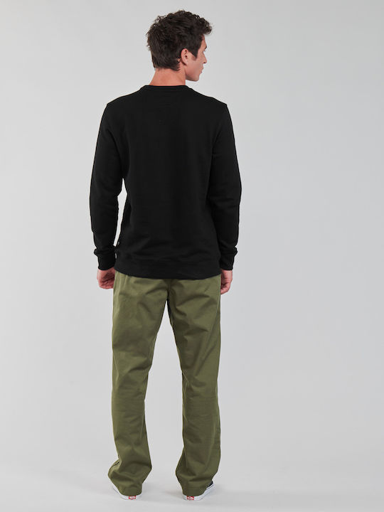 Full Patch Crew Sweatshirt Schwarz