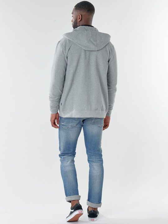 Classic Zip II Sweatshirt mit Kapuze Heather Grey
