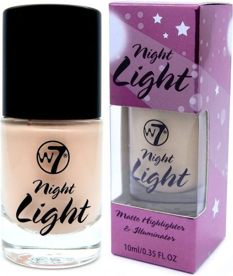 W7 Cosmetics Night Light Matte Highlighter and Illuminator 10ml