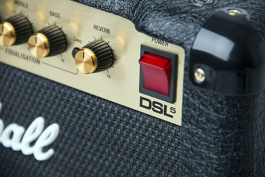 Marshall DSL-5CR Combo Ενισχυτής Ηλεκτρικής Κιθάρας 1 x 10" 5W Μαύρος