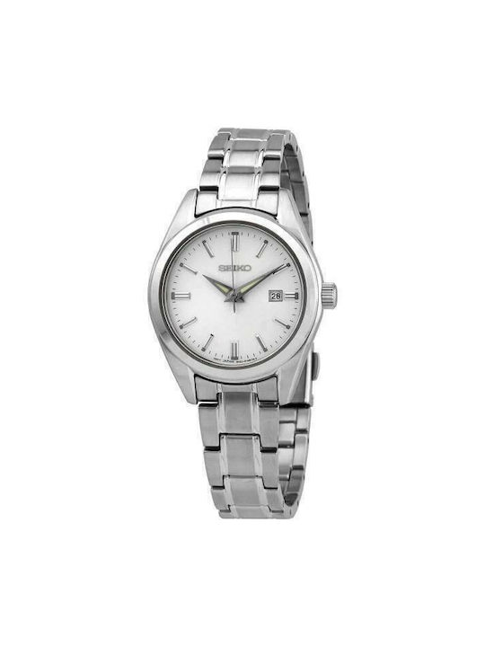 Seiko Essentials Ρολόι Μπαταρίας με Μεταλλικό Μπρασελέ Seiko Essentials Ρολόι Μπαταρίας με Μεταλλικό Μπρασελέ