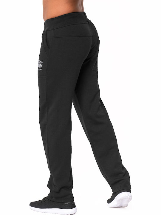 Sweatpants without Elastic Black