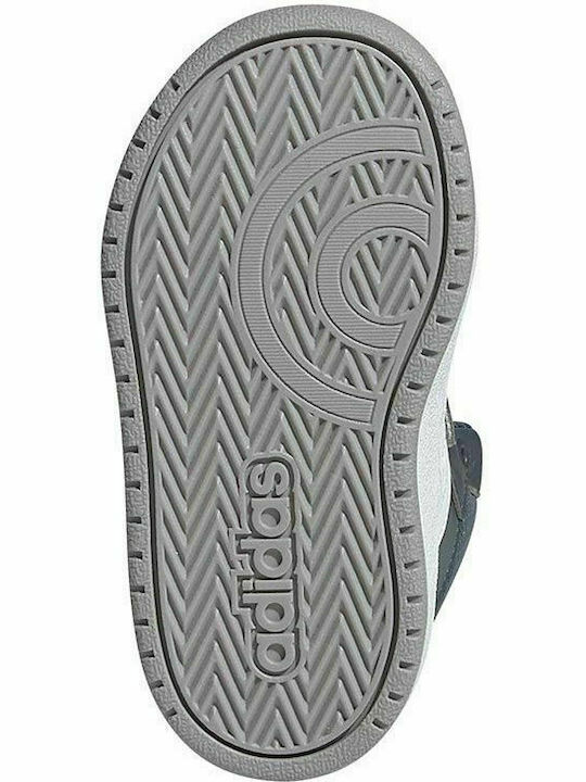 Hoops Inspired VS Hoops Mid 2.0 I Kids Sports Shoes Basketball with Laces Gray