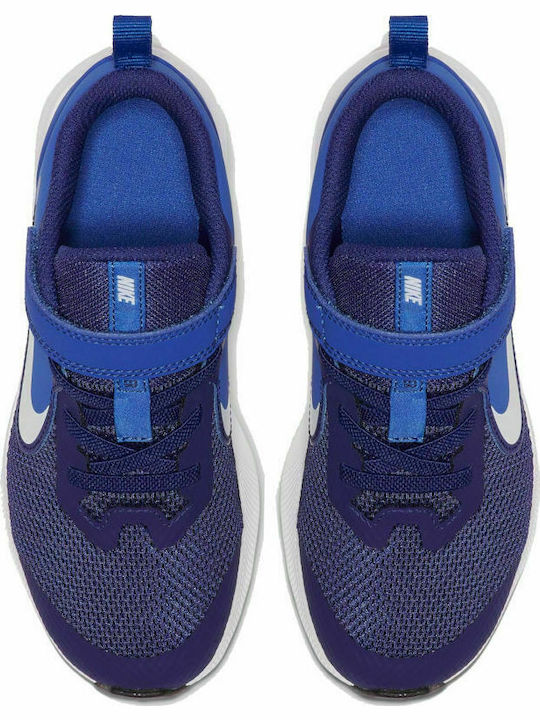 Downshifter Downshifter 9 Kids Sports Shoes Running with Hoop & Loop Closure Blue