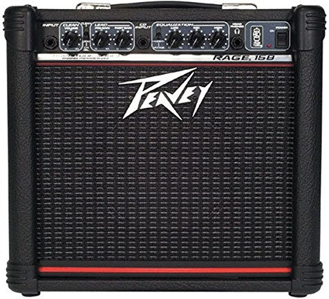 Peavey Rage 158 Combo Amplifier for Electric Guitar 1 x 8" 15W Black