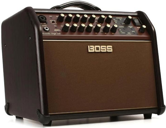 Boss Acoustic Singer Live 60W Combo Amplificator Instrumente Acustice 2 x 6.5" 60W Negru