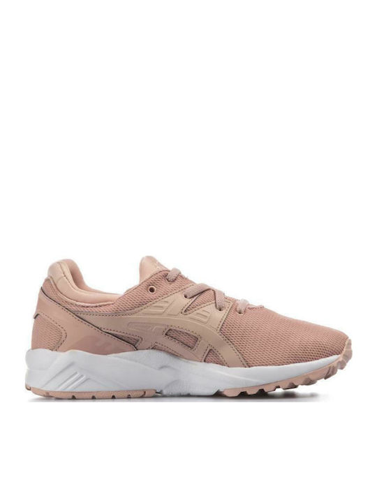 Gel-Kayano Trainer Evo Αθλητικά Παιδικά Παπούτσια Running με Κορδόνια Ροζ