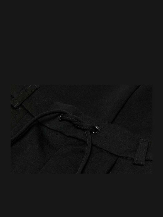 Pantaloni din Material Textil pentru Copii Negru