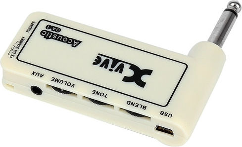 Xvive GA-1 Acoustic Mini Ενισχυτής Ακουστικών Οργάνων Εκρού