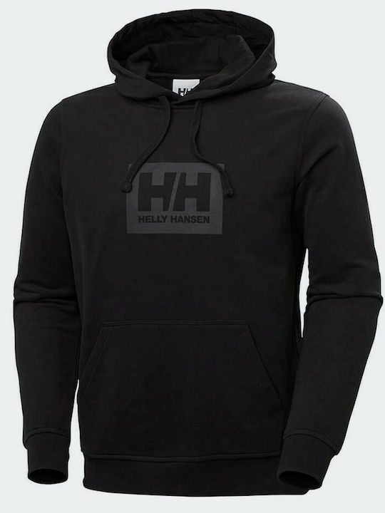 Φούτερ με Κουκούλα Μαύρο