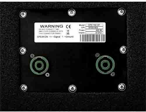 Markbass Standard 102HF Кабина Електрически бас 2 x 10" 400W Черен