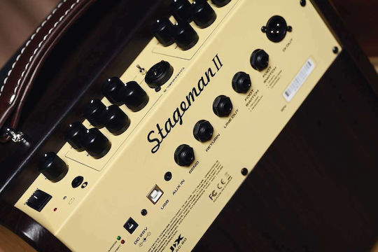 NUX Stageman II Combo Ενισχυτής Ακουστικών Οργάνων 1 x 6.5" 80W Μαύρος