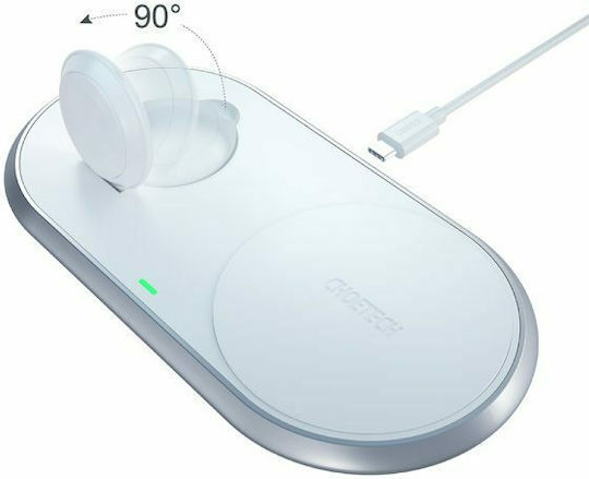 Choetech Kabelloses Ladegerät (Qi Pad) Weißs (T317)