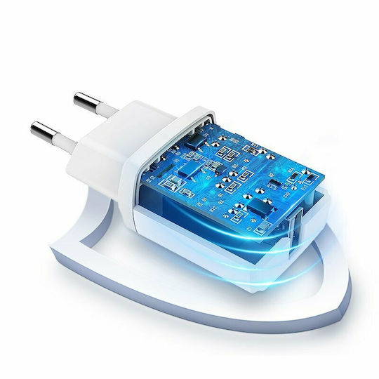 Ugreen Зарядно без кабел с USB-A порт 10W Черен (ED011)