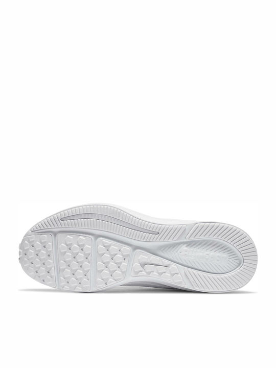 Varsity Leather PSV Kids Sports Shoes Running with Hoop & Loop Closure White