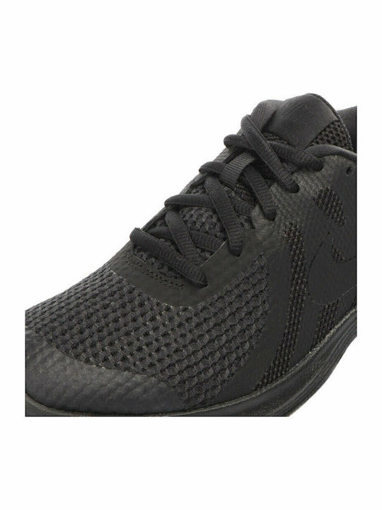 Revolution Revolution 4 GS Kids Sports Shoes Running with Laces Black