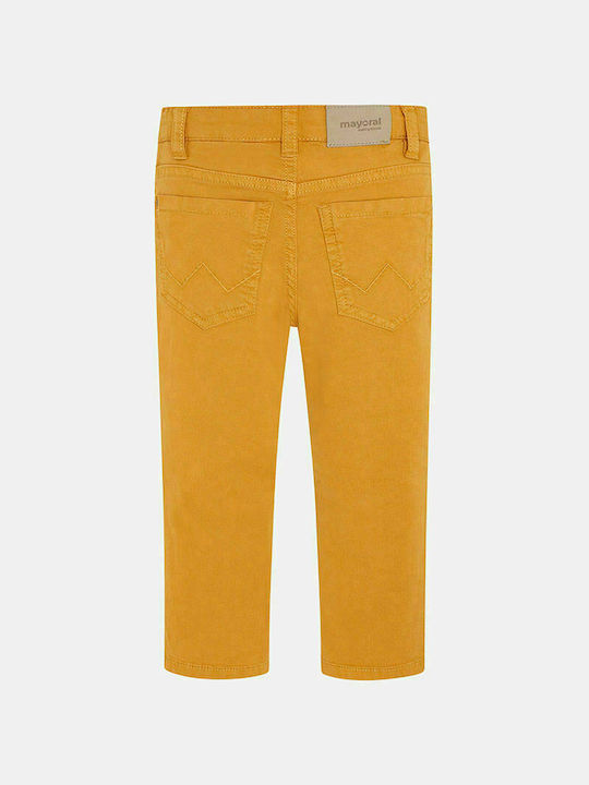 Mayoral Boys Fabric Trouser Yellow