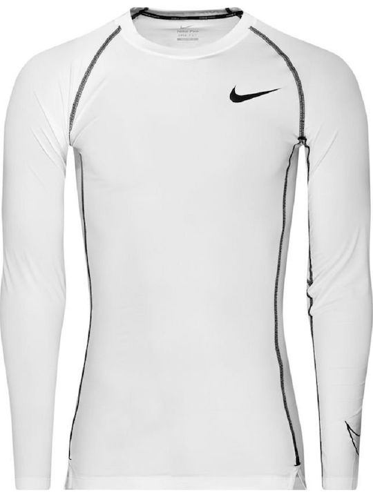 Nike Pro Dri-Fit Αθλητικό T-shirt Λευκό