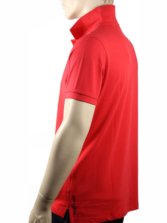 Institutional Polo T-shirt Κόκκινο