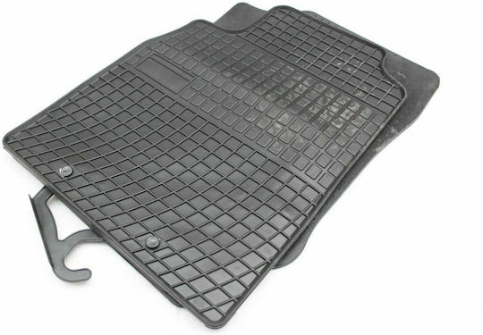 Frogum Set of Front and Rear Mats 4pcs for Nissan Almera 2000-2006 Black