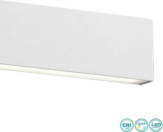 Viokef Hugo Modern Lumină de Perete cu LED Integrat și Lumină Alb Cald 30cm