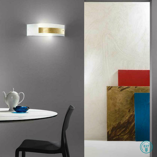 Ondaluce Brunei Leuchte Wand Silber 50x15cm Ondaluce Brunei Leuchte Wand Silber 50x15cm