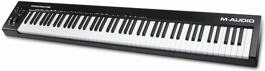 M-Audio Midi Keyboard Keystation 88 MK3 with 88 Keyboard Black