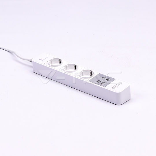 V-TAC VT-5006 Smart Steckdosenleiste 3 Positionen