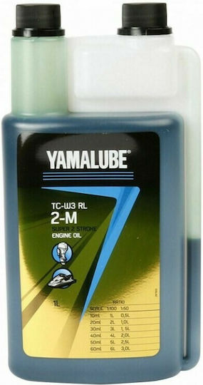 Yamaha TC-W3 RL 2M Boat Lubricant Oil for Two-Stroke Outboard Engines 1lt 1lt