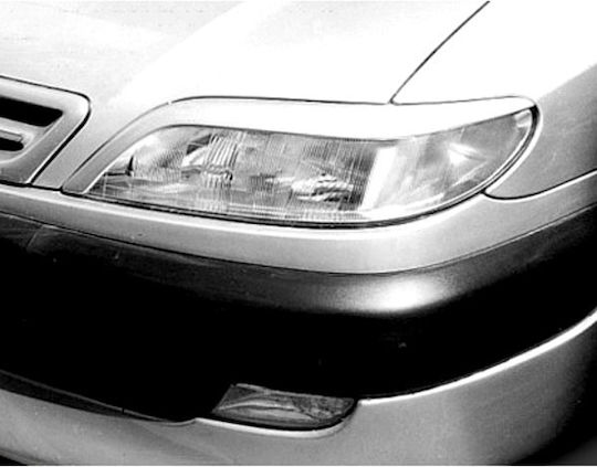 Motordrome Front Headlights Eyebrows for Peugeot 206 1998+