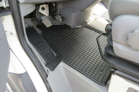 Petex Предни Постелки 2бр от Маркуч за Mercedes-Benz Sprinter 2006 Черен / Черно