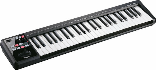 Roland Midi-Tastatur A-49 mit 49 Tasten Schwarz