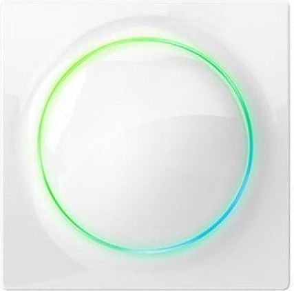 Fibaro Walli Încastrat Comutator Cu Variator Clasic Tactil Alb