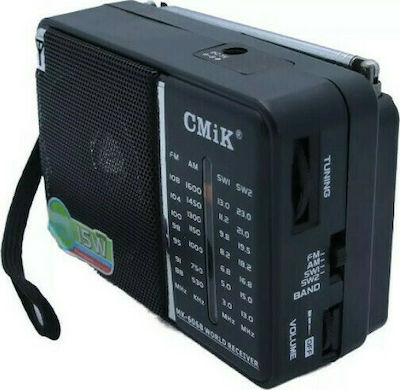 Cmik MK-606B Tragbares Radio Schwarz