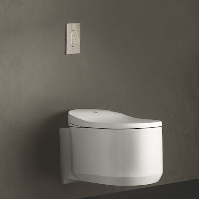 Grohe Arena Cosmopolitan S Placă de scurgere pentru toalete Dual Flush Nichel periat 37624EN0
