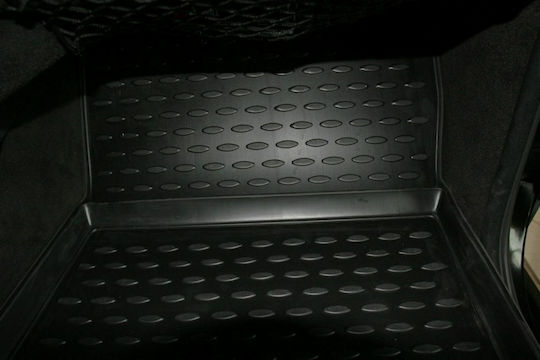Novline Set of Front and Rear Mats 4pcs Tray Type for Mercedes-Benz G Class Black
